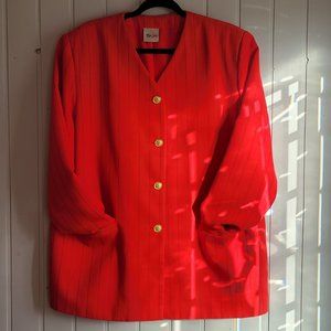 Vintage TanJay Pinstriped Blazer